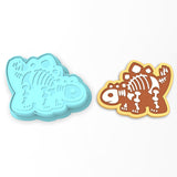 Stegosaurus Bones Cookie Cutter | Stamp | Stencil #1