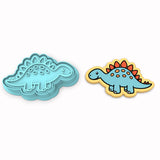 Stegosaurus  Dinosaur Cute Cookie Cutter | Stamp | Stencil #1
