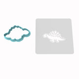 Stegosaurus  Dinosaur Cute Cookie Cutter | Stamp | Stencil #1