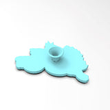 Stork & Baby Cookie Cutter | Stamp | Stencil #1