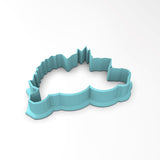 Stork & Baby Cookie Cutter | Stamp | Stencil #1