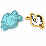 Stork Cookie Cutter | Stamp | Stencil #1