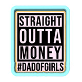 Straight Outta Money Cookie Cutter | Stamp | Stencil #1 Wedding / Baby / V Day Cookie Cutter Lady 