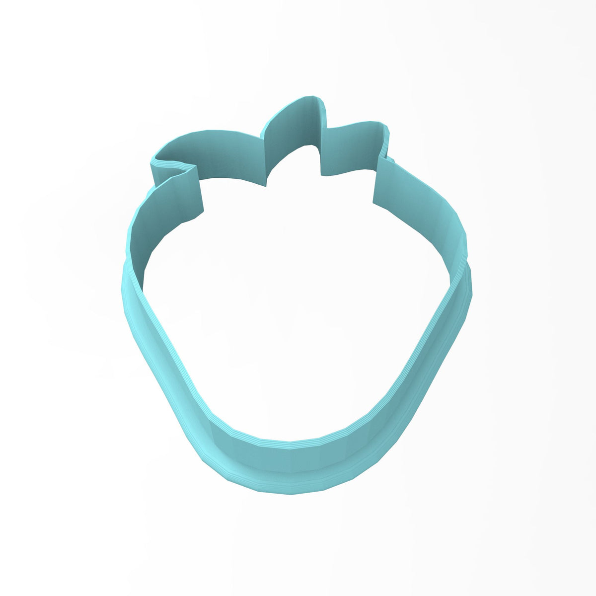 Strawberry Cookie Cutter | Stamp | Stencil #1