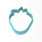 Strawberry Cookie Cutter | Stamp | Stencil #1