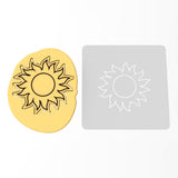 Sun Cookie Cutter | Stamp | Stencil #1