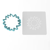 Sun Cookie Cutter | Stamp | Stencil #1