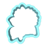 Sunflower Stem Cookie Cutter | Stamp | Stencil Animals & Dinosaurs Cookie Cutter Lady MINI - 2 Inches (5cm) Cookie Cutter ONLY (Outline) 