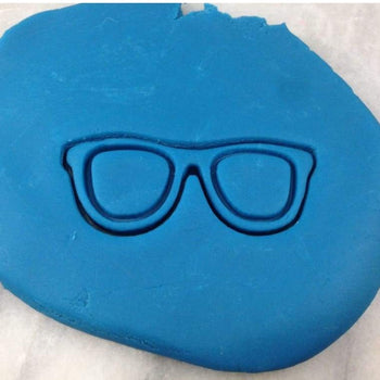 Sunglasses Cookie Cutter  Outline & Stamp