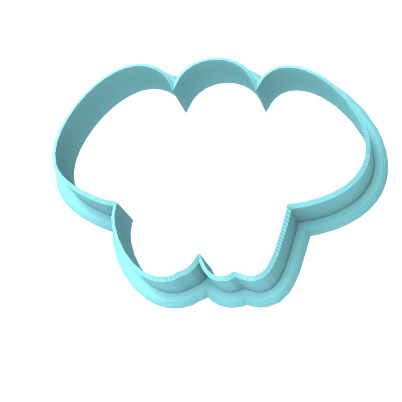 Super Dad Biceps Cookie Cutter | Stamp | Stencil #1