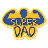 Super Dad Biceps Cookie Cutter | Stamp | Stencil #1