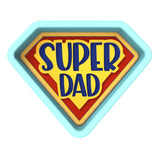 Super Dad Cookie Cutter | Stamp | Stencil #1