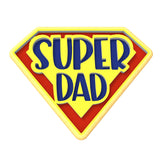 Super Dad Cookie Cutter | Stamp | Stencil #1