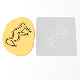 Surfer Cookie Cutter | Stamp | Stencil #1