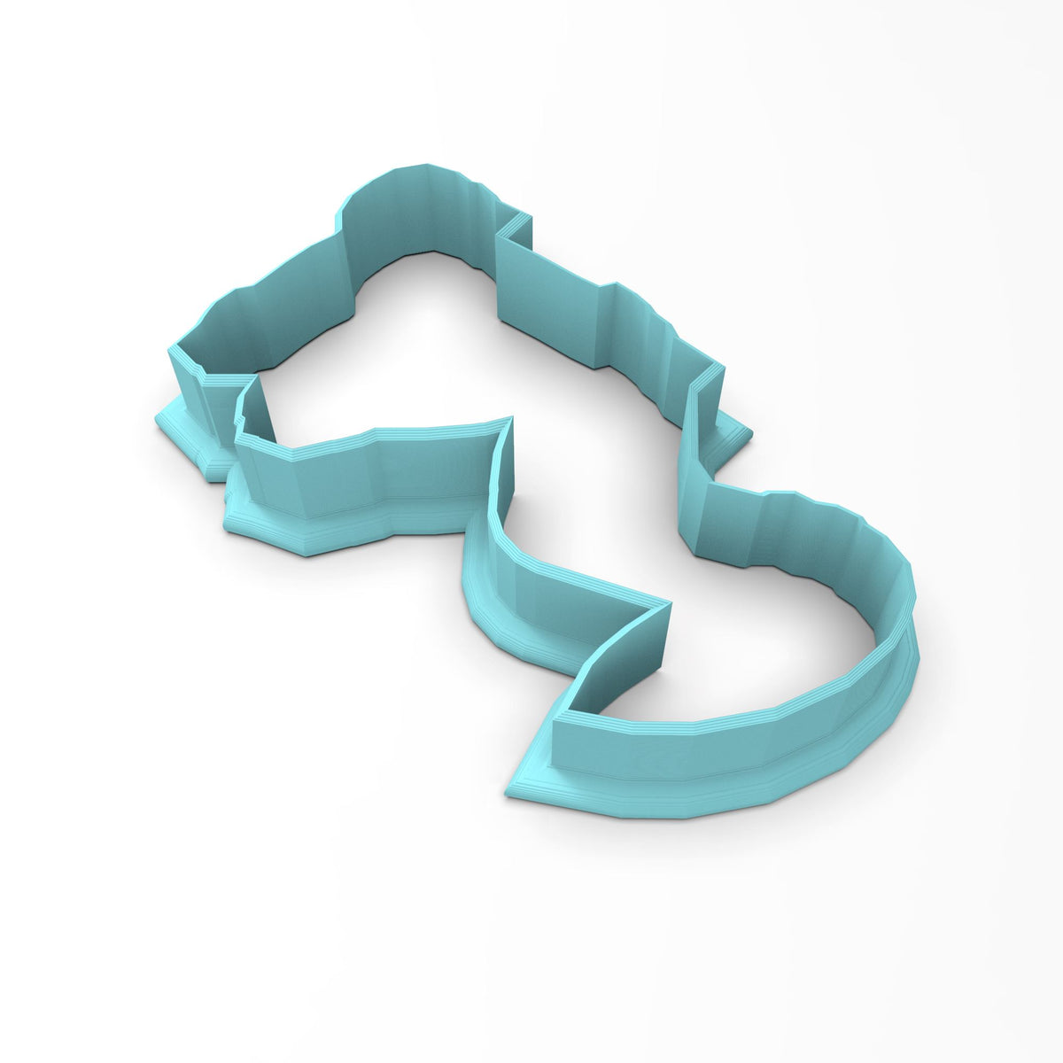 Surfer Cookie Cutter | Stamp | Stencil #1