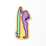 Surfer Cookie Cutter | Stamp | Stencil #2