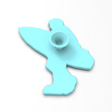 Surfer Cookie Cutter | Stamp | Stencil #3