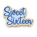 Sweet Sixteen Cookie Cutter | Stamp | Stencil #2