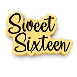 Sweet Sixteen Cookie Cutter | Stamp | Stencil #2