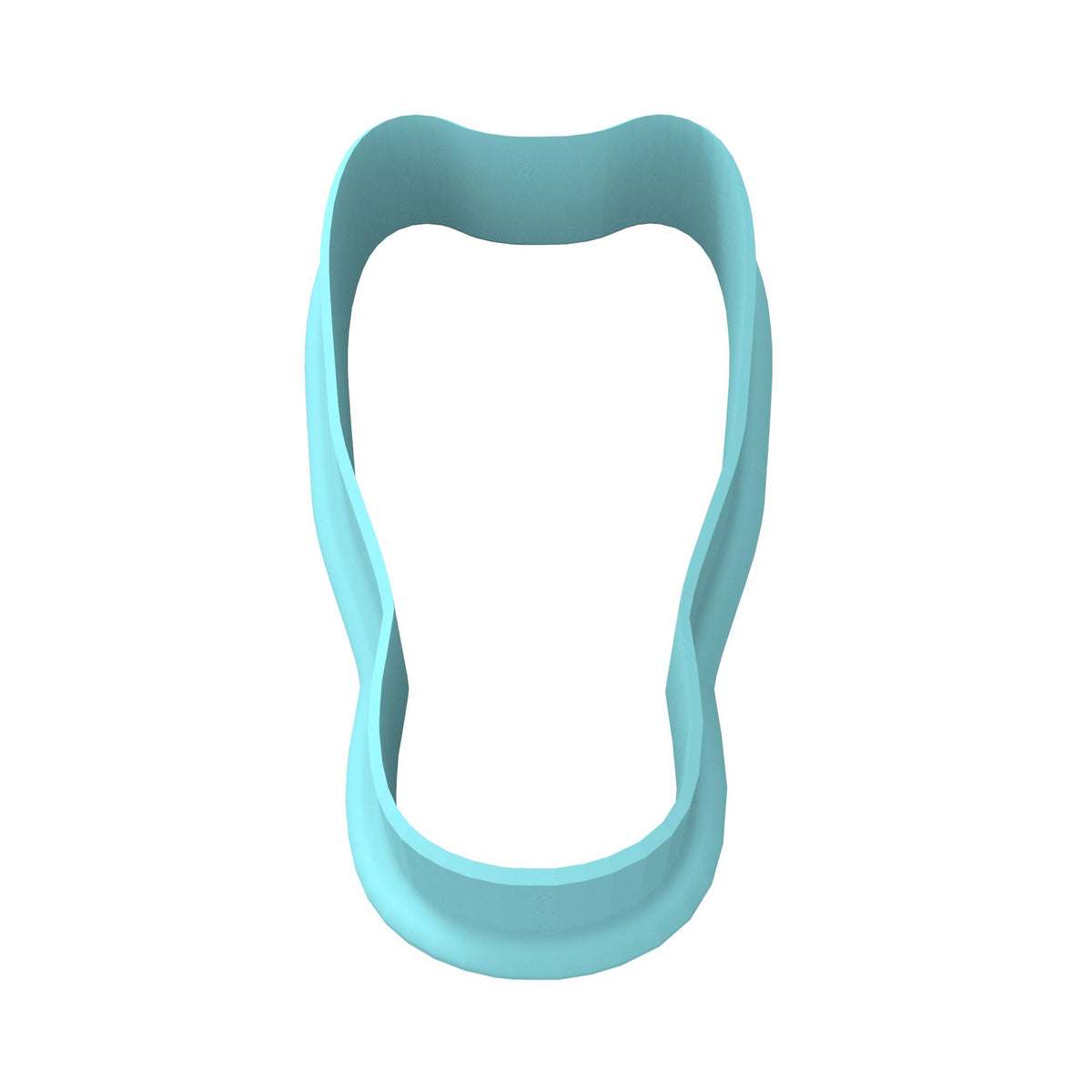 Swim Flipper Cookie Cutter | Stamp | Stencil #1
