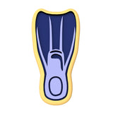 Swim Flipper Cookie Cutter | Stamp | Stencil #1