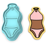 Swimsuit Cutter and Stamp Cookie Cutter | Stamp | Stencil #1