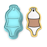 Swimsuit Cutter and Stamp Cookie Cutter | Stamp | Stencil #10