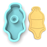 Swimsuit Cutter and Stamp Cookie Cutter | Stamp | Stencil #10