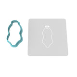 Swimsuit Cutter and Stamp Cookie Cutter | Stamp | Stencil #11