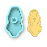Swimsuit Cutter and Stamp Cookie Cutter | Stamp | Stencil #12