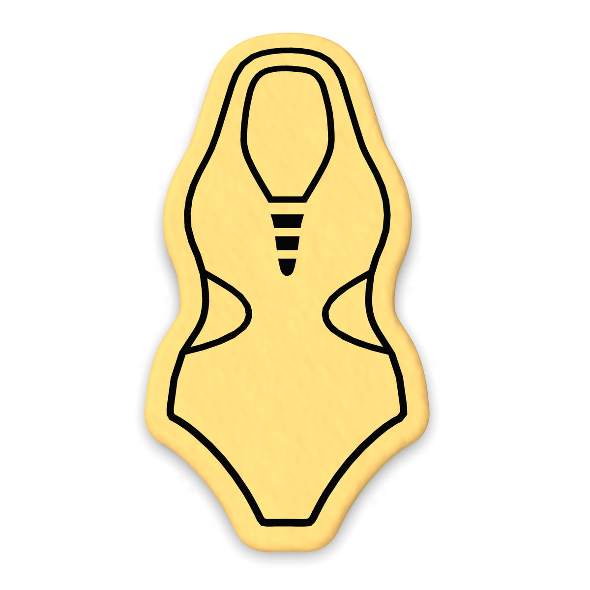 Swimsuit Cutter and Stamp Cookie Cutter | Stamp | Stencil #12