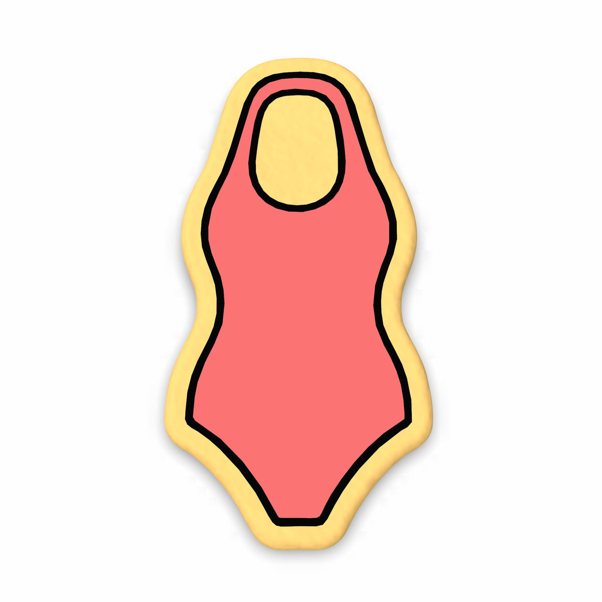 Swimsuit Cutter and Stamp Cookie Cutter | Stamp | Stencil #2