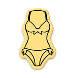Swimsuit Cutter and Stamp Cookie Cutter | Stamp | Stencil #3