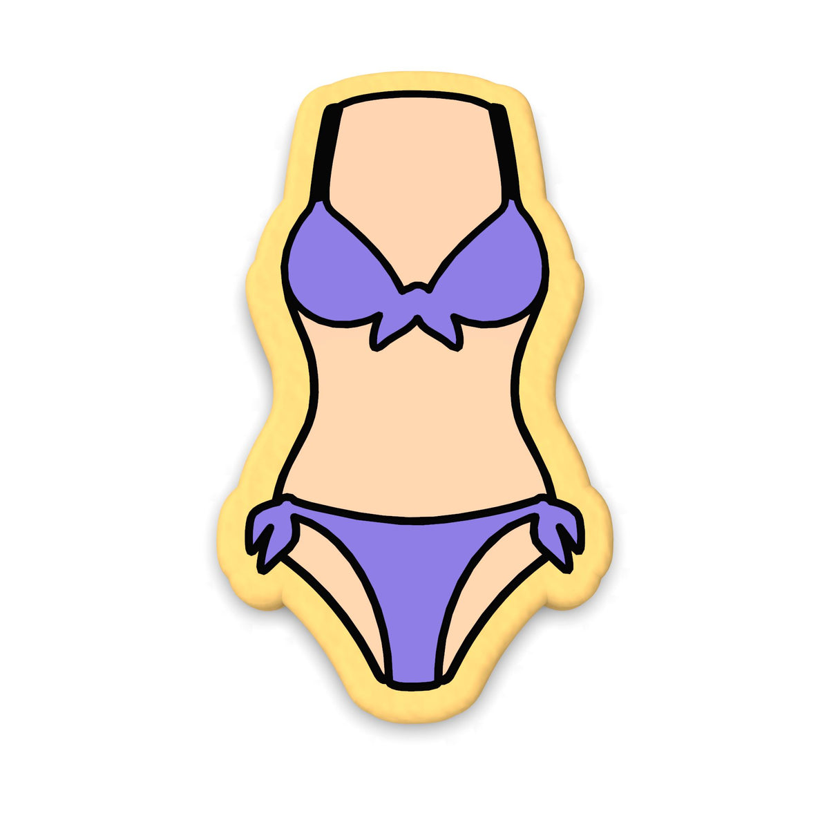 Swimsuit Cutter and Stamp Cookie Cutter | Stamp | Stencil #3