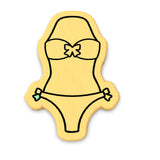 Swimsuit Cutter and Stamp Cookie Cutter | Stamp | Stencil #7