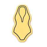 Swimsuit Cutter and Stamp Cookie Cutter | Stamp | Stencil #8