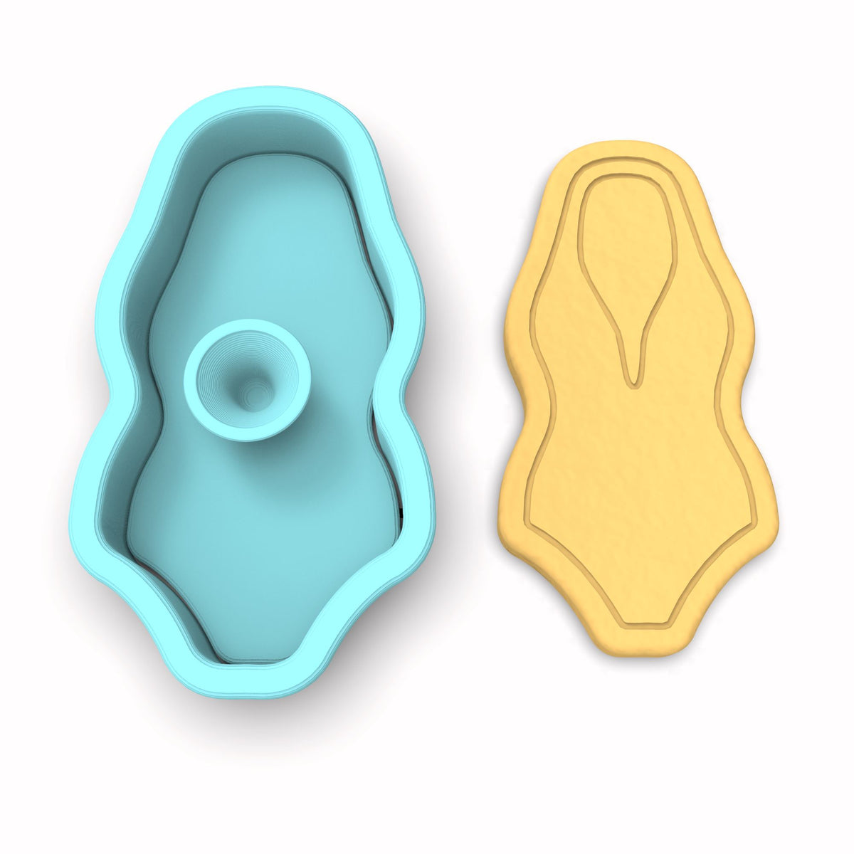 Swimsuit Cutter and Stamp Cookie Cutter | Stamp | Stencil #8