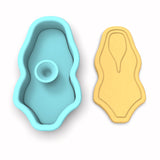Swimsuit Cutter and Stamp Cookie Cutter | Stamp | Stencil #8