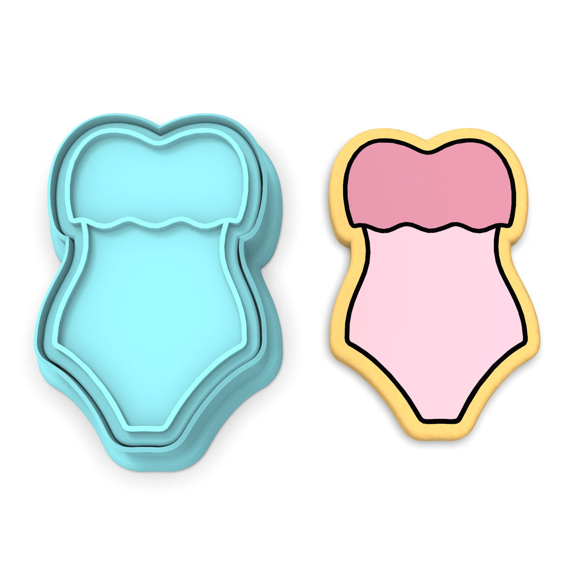 Swimsuit Cutter n Stamp Cookie Cutter | Stamp | Stencil #5