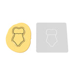 Swimsuit Cutter n Stamp Cookie Cutter | Stamp | Stencil #5