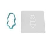 Swimsuit Cutter n Stamp Cookie Cutter | Stamp | Stencil #6