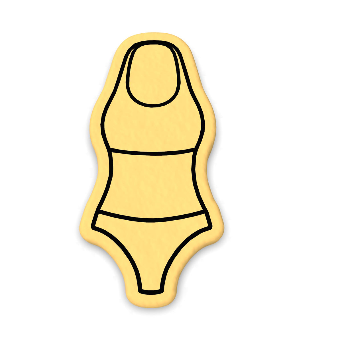 Swimsuit Cutter n Stamp Cookie Cutter | Stamp | Stencil #6