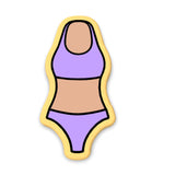 Swimsuit Cutter n Stamp Cookie Cutter | Stamp | Stencil #6