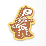 T Rex Bones Cookie Cutter | Stamp | Stencil #1