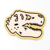 T- Rex Skull Cookie Cutter | Stamp | Stencil #1