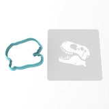 T-Rex Skull Cookie Cutter | Stamp | Stencil #3