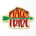 Taco Tribe Cookie Cutter | Stamp | Stencil #1