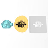 Taco Tribe Cookie Cutter | Stamp | Stencil #1