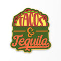 Tacos & Tequila Cookie Cutter | Stamp | Stencil #1