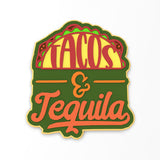 Tacos & Tequila Cookie Cutter | Stamp | Stencil #1